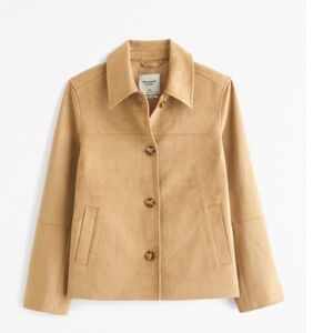 Abercrombie Faux Suede Jacket